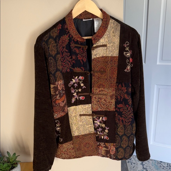 White Stag Jackets & Blazers - White Stag patchwork coat